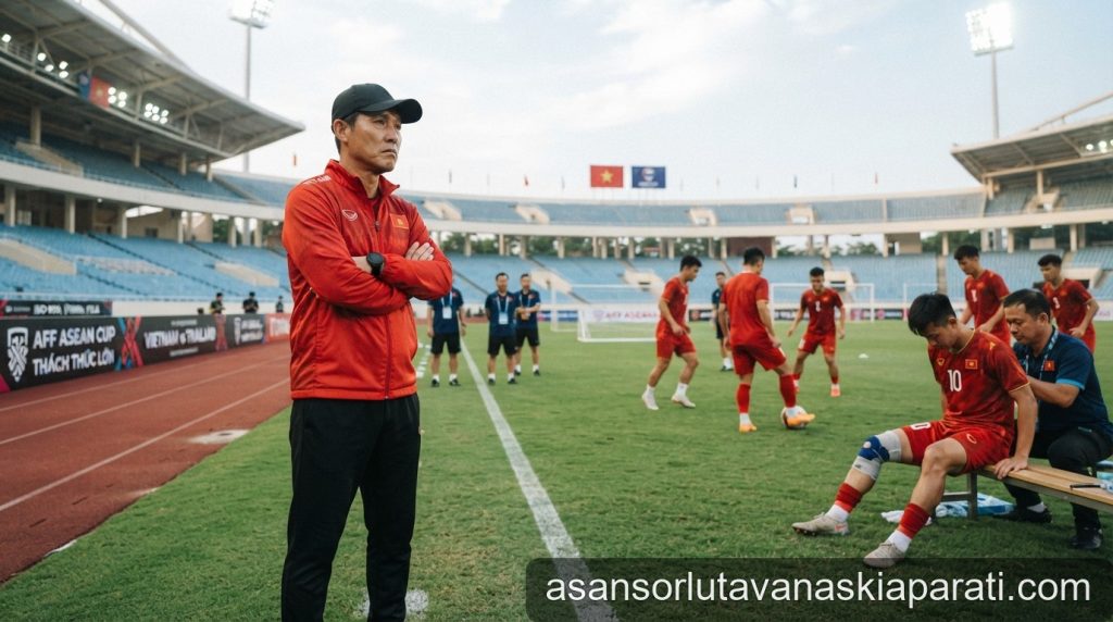 FIFA ASEAN Cup 2026: Tổn thất lực lượng và bài toán nhân sự của HLV Kim Sang-sik trước đại chiến Thái Lan
