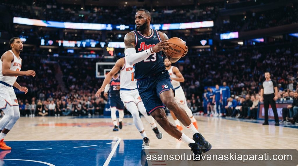 NBA 2026/27: LeBron James và màn ra mắt 'bom tấn' tại Philadelphia 76ers trong đêm khai màn